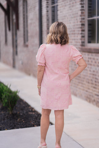 Posie Floral Mini Dress - barndoorboutiquetn