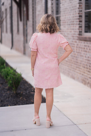 Posie Floral Mini Dress - barndoorboutiquetn