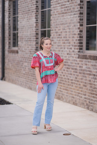 Starfish Blouse - barndoorboutiquetn