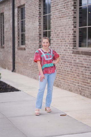 Starfish Blouse - barndoorboutiquetn