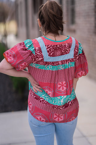 Starfish Blouse - barndoorboutiquetn