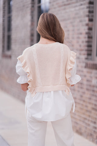 Buttercream Knit Top - barndoorboutiquetn