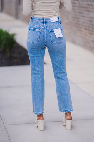 Vervet Eco Straight Jeans - barndoorboutiquetn