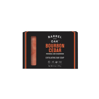 Exfoliating Bar Soap - Bourbon Cedar - barndoorboutiquetn