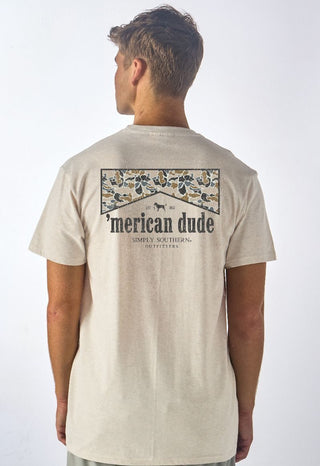 Simply Southern 'Merican Tee - barndoorboutiquetn