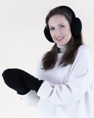 Solid Sherpa Ear Muffs - barndoorboutiquetn