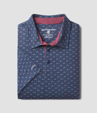 Perfect Round Printed Polo - barndoorboutiquetn