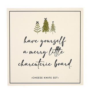 Merry Little Cheese Knives Set