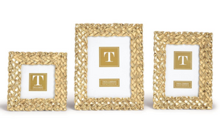 Gold Braided Frame - barndoorboutiquetn