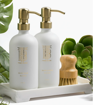 Thomas Blonde Hand Soap & Lotion Caddy
