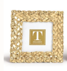 Gold Braided Frame - barndoorboutiquetn