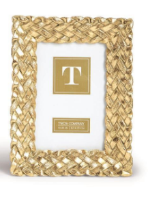 Gold Braided Frame - barndoorboutiquetn