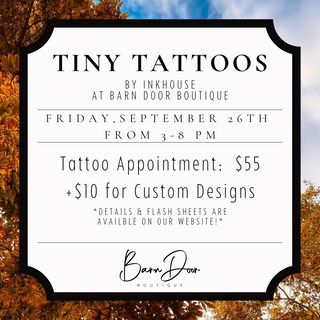 September Tiny Tattoos
