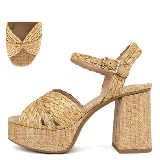 Teacup Raffia Heels - barndoorboutiquetn