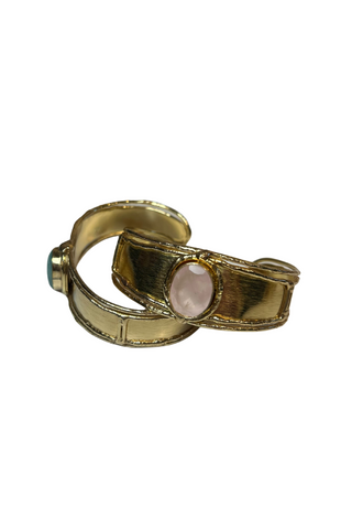 Statement Stone Cuff - barndoorboutiquetn