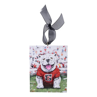 Georgia Bulldog Ornamnet - barndoorboutiquetn