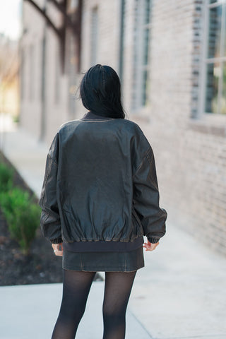 Semisweet Bomber Jacket - barndoorboutiquetn