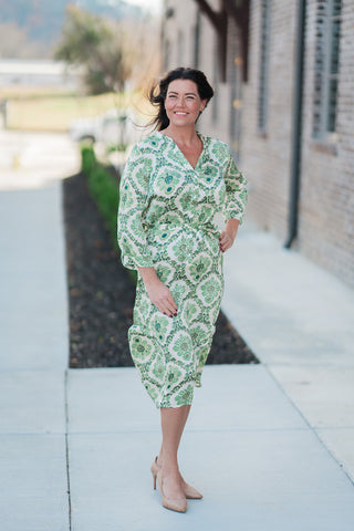 Kiwi Kisses Midi Dresses - barndoorboutiquetn