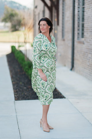 Kiwi Kisses Midi Dresses - barndoorboutiquetn