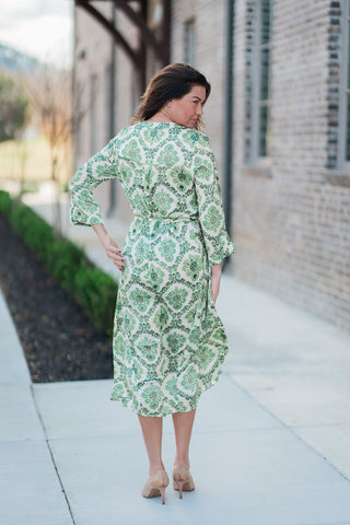 Kiwi Kisses Midi Dresses - barndoorboutiquetn