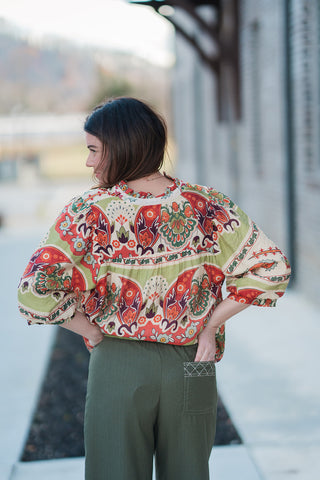 Dragonfruit Blouse - barndoorboutiquetn