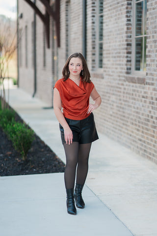 Cinnamon Dolce Blouse - barndoorboutiquetn