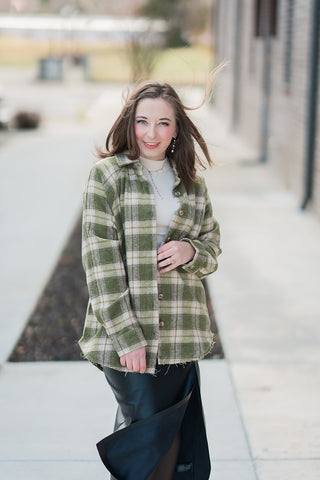 Pistachio Flannel - barndoorboutiquetn