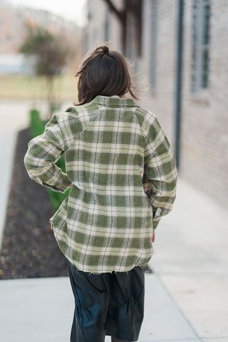 Pistachio Flannel - barndoorboutiquetn