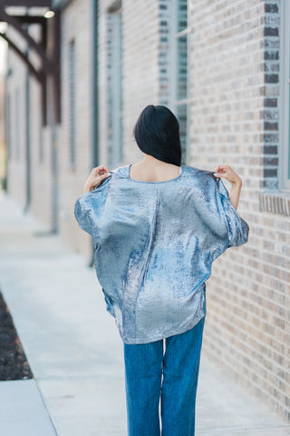 Arctic Breeze Blouse - barndoorboutiquetn