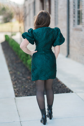 Enchanted Garland Mini Dress - barndoorboutiquetn