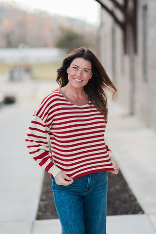 Peppermint Pullover - barndoorboutiquetn