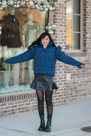 Snow Day Puffer Jacket - barndoorboutiquetn