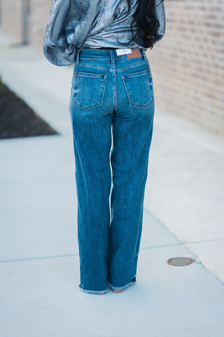 Judy Blue Simone Wide Leg Jeans - barndoorboutiquetn