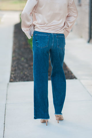 Judy Blue Simone Wide Leg Jeans - barndoorboutiquetn