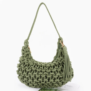 Mossy Meadow Knotted Tote - barndoorboutiquetn