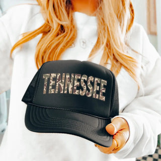 Tennessee Camo Trucker Hat - barndoorboutiquetn