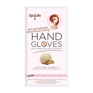 Cocoa Comfort Mitts: Moisturizing Hand Gloves