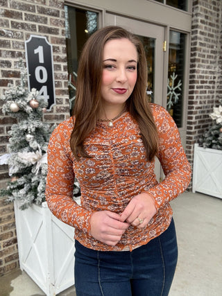 Secret Garden Mesh Top - barndoorboutiquetn