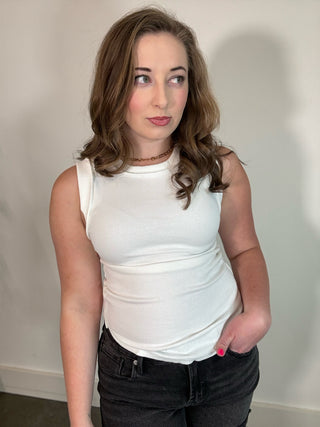 Sunday Morning Off-Duty Tank - barndoorboutiquetn