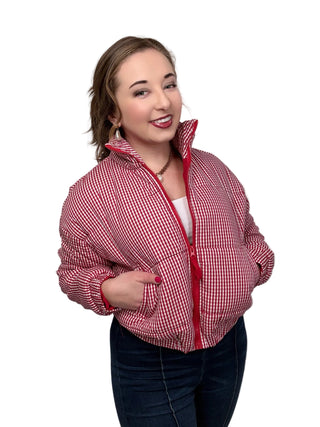 Strawberry Shortcake Puffer Jacket - barndoorboutiquetn