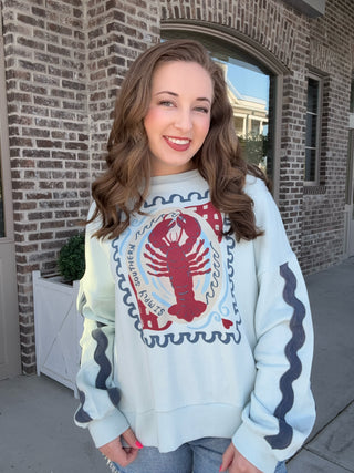 Salty Stamp Pullover - barndoorboutiquetn