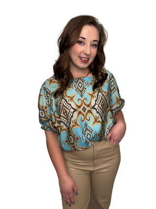 Ikat Inkscape Blouse