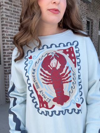 Salty Stamp Pullover - barndoorboutiquetn