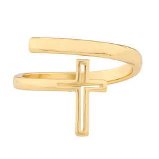 Cut-Out Cross Ring
