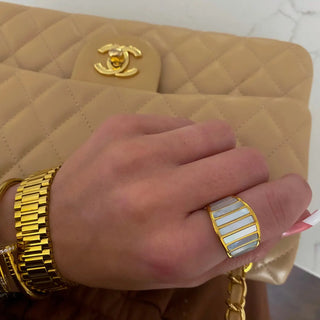 Large Ocean Ring - barndoorboutiquetn