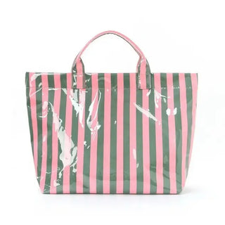Candy Stripe Tote - barndoorboutiquetn