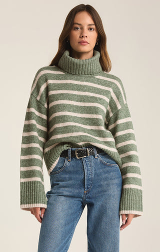 Josephine Stripe Sweater - barndoorboutiquetn