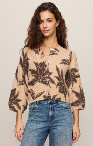 Z Supply Valor Floral Cardigan - barndoorboutiquetn