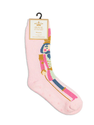 Sweet Holiday Plush Socks - barndoorboutiquetn