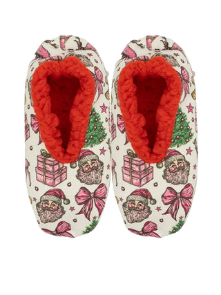 Simply Southern Holiday Slippers - barndoorboutiquetn
